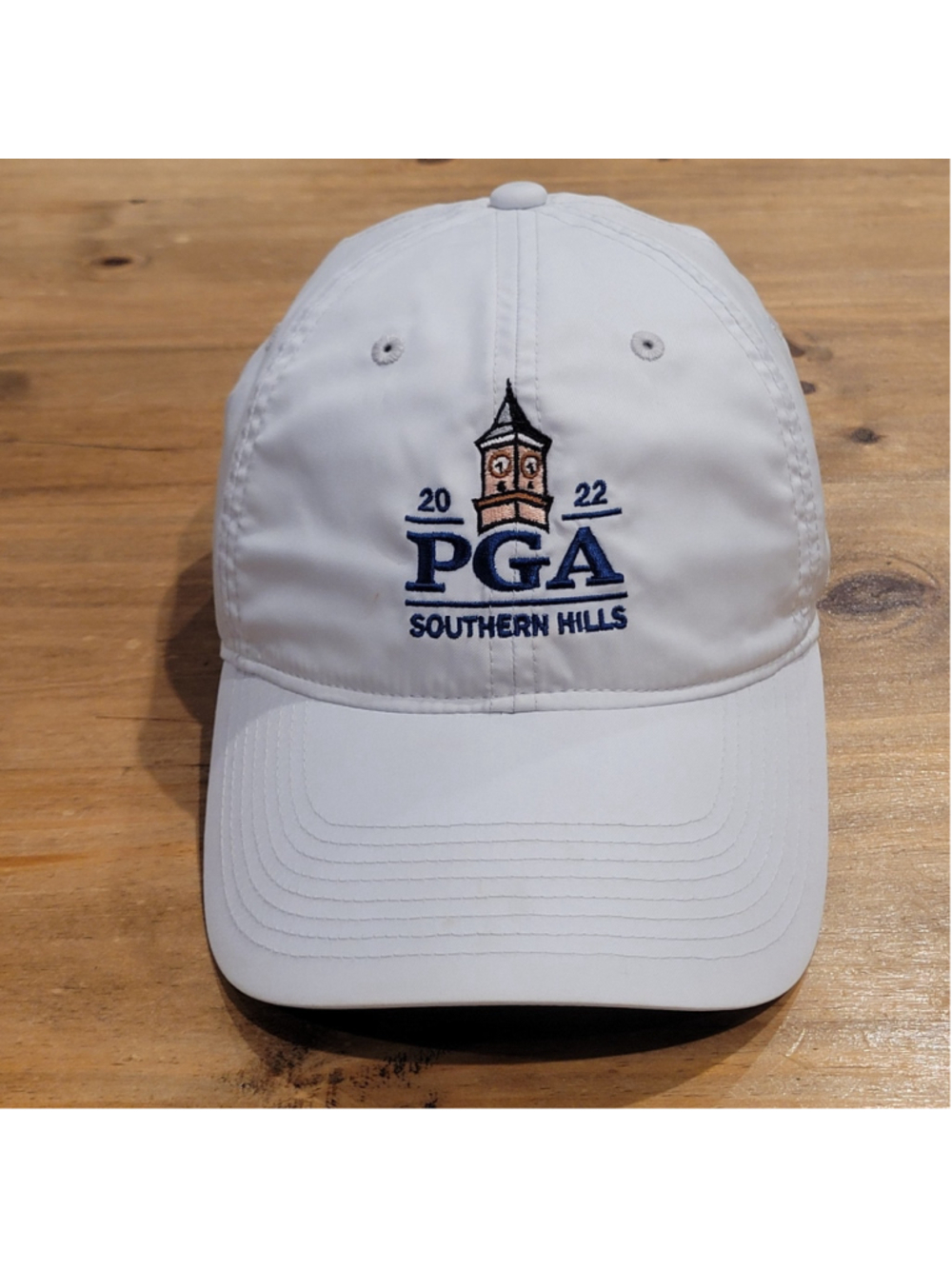 Southern Hills PGA Nike Hat Strap Back White 2022 PGA Dri-fit One Size Golf
